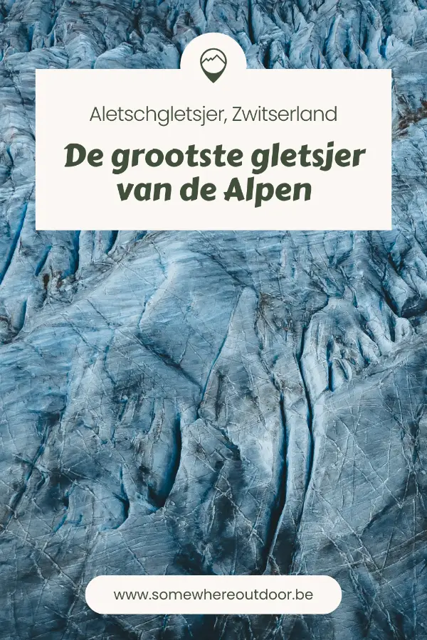 aletschgletsjer de grootste gletsjer van de alpen