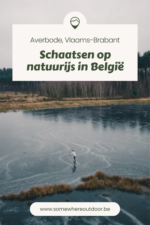schaatsen op natuurijs in belgie pinterest