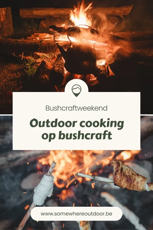 outdoor cooking op bushcraftweekend
