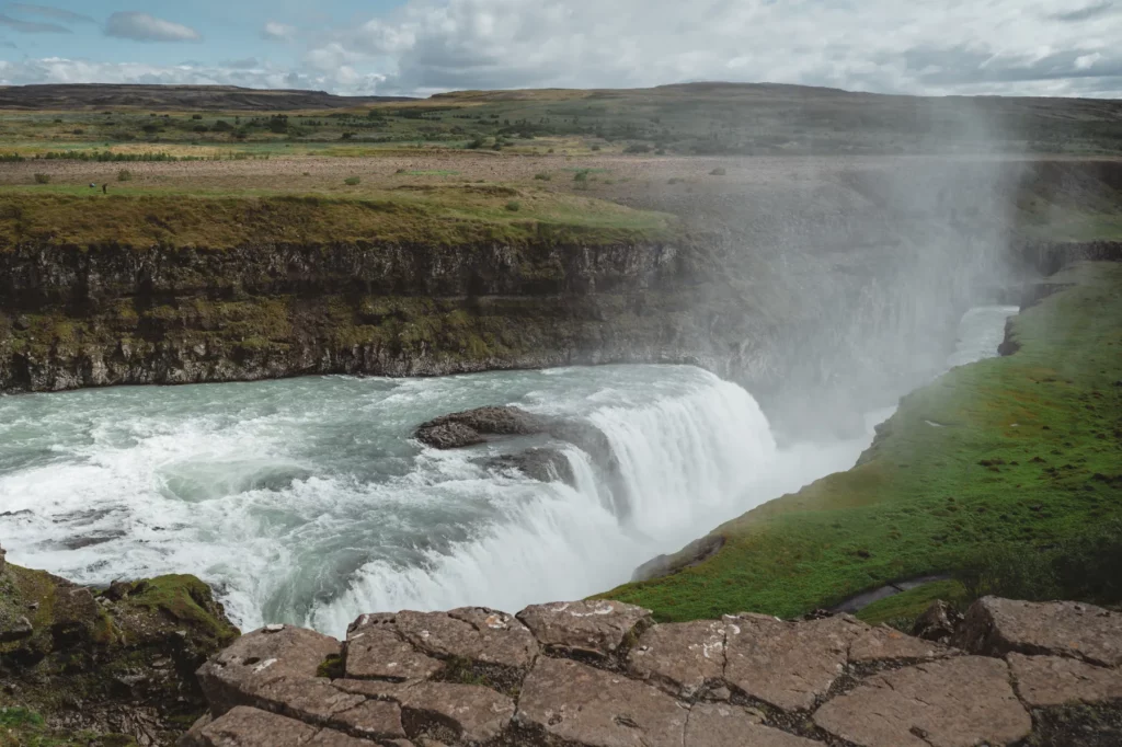 banner golden circle route ijsland in 1 dag